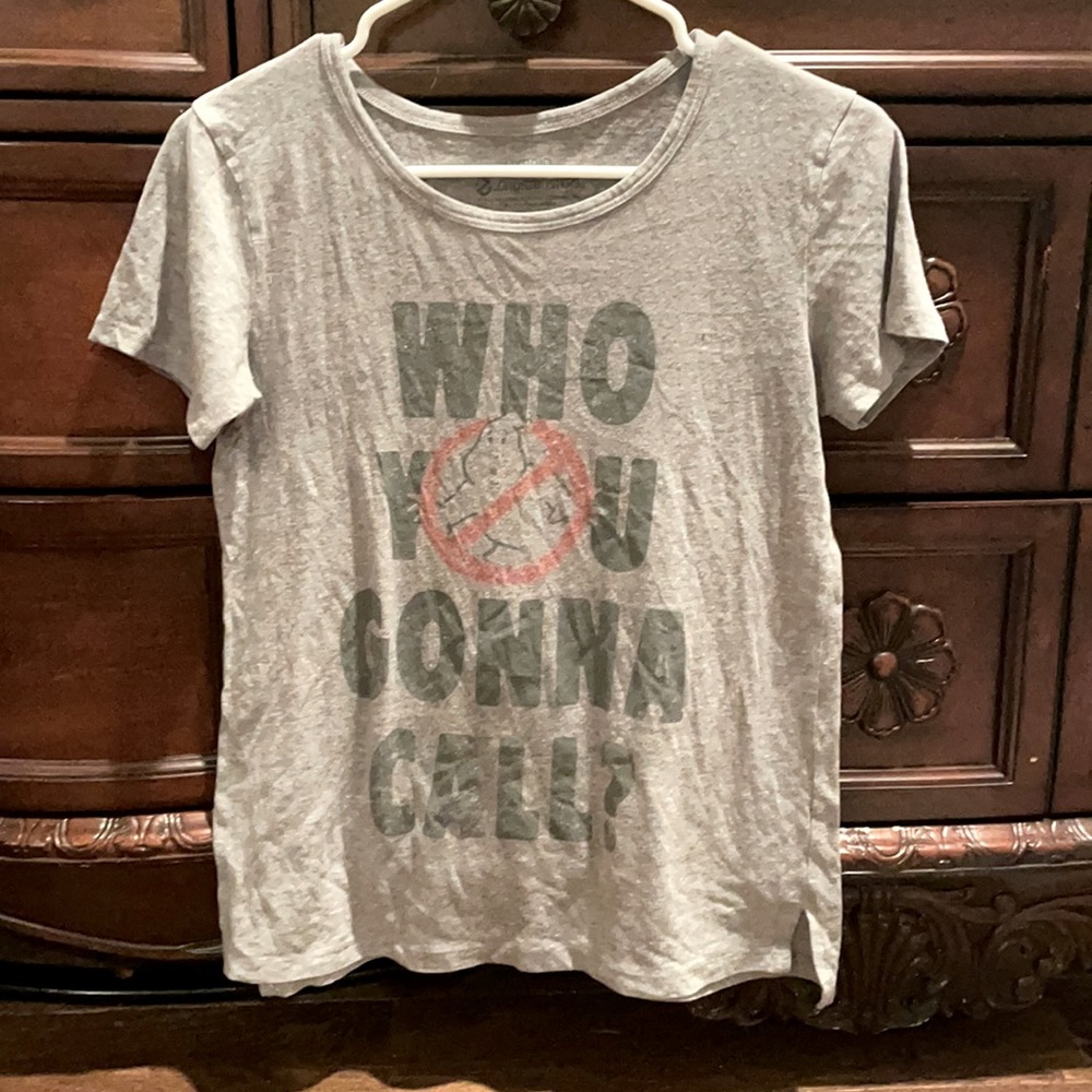 Ghostbusters shirt size small